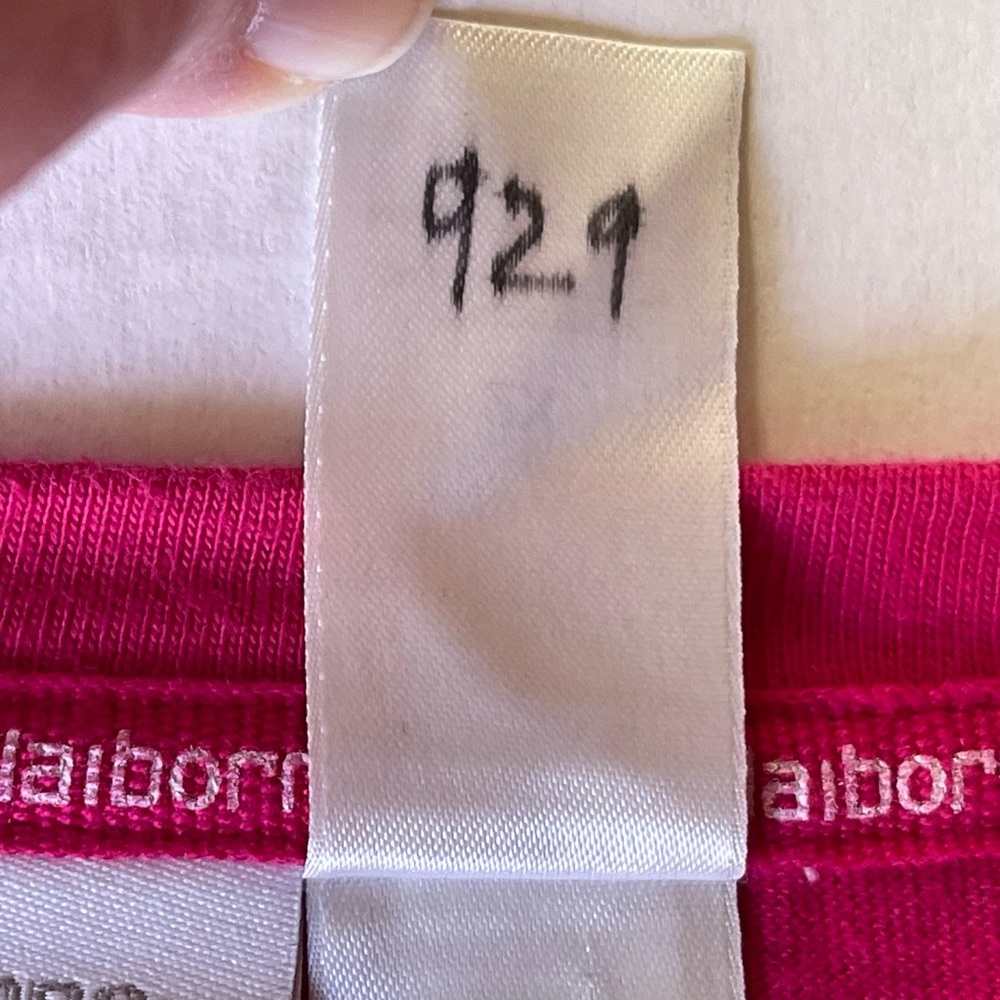 Liz Claiborne Pink Cotton Short Sleeve Square Neck Tee Shirt Women 2X - Picture 6 of 11